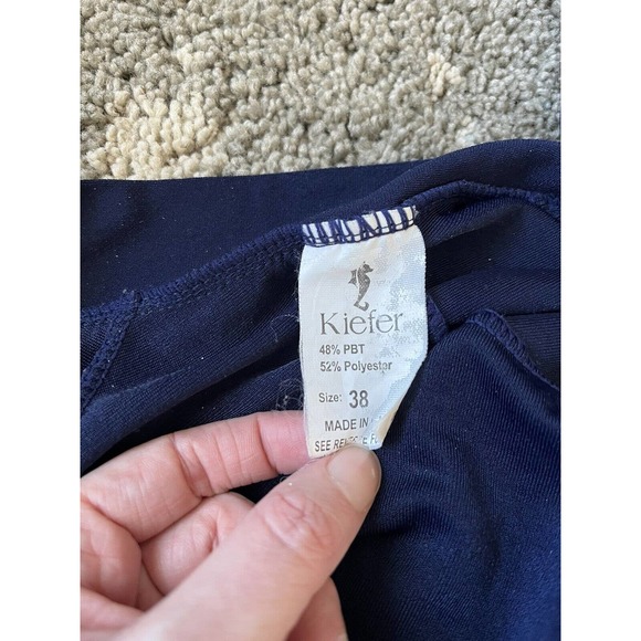 Kiefer Aquatics Blue Long Sleeve Full Zip One Piece Wetsuit Swimsuit Medium 38 - Picture 6 of 6